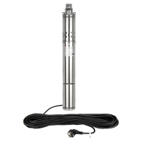ВН-3-90-32 (3-QGB-1-25M), ВИНТОВОЙ насос Ø 76 mm (3 дюйма), 550 Ватт. эл. кабель 25 метров
