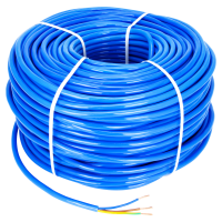 КВВ 3х2,5, Кабель для скважинного насоса, круглый, синий,сечение 2,5 мм²