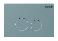 CREAVIT Кнопка для инсталляции TERRA серая матовая
