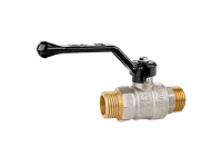 Кран шаровой латунный LD Pride 47.20.Н-Н.Р Ду 20 Ру 40 нр-нр, (рычаг)