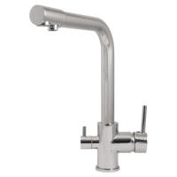 АБФ-3КР-2, СЕРЕБРО Кран 3 в 1 для питьевых систем