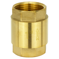 BRV-1, Обратный клапан Ø 1 дюйм с ПЛАСТИКОВЫМ клапаном, без фильтра.