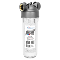 АБФ-КФС-10/1, ФИЛЬТР ДОЗАТОР ПОЛИФОСФАТА SLIM LINE 1 дюйм В коробке 12 шт. Паллета 432 шт