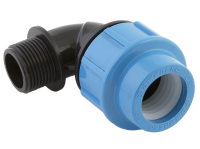 Отвод Джилекс ПНД с наружной резьбой 32х1quot; (15 шт. в уп.)