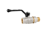 Кран шаровой латунный LD Pride 47.25.В-ГШ.Р Ду 25 Ру 40 вн-американка, (рычаг)