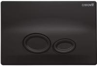 CREAVIT Кнопка для инсталляции DROP черная матовая