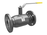 Кран шаровой стальной фланцевый LD Ду50 Ру40 L=180мм (под задвижку) полнопроходной