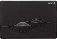 CREAVIT Кнопка для инсталляции UFO черная глянец