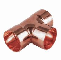 Тройник медный 1/2quot; 12,7 мм (упак. 5 шт.)