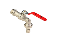 Кран шаровый латунный водоразборный 1/2quot;, рычаг