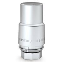 Термоголовка жидкостная ROYAL THERMO Design PRO М30х1,5 (матовый хром)