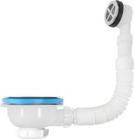  Выпуск 3 1/2" с пласт.реш. с круглым переливом