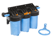 Корпус для картриджного фильтра 1 М 10quot; Т3 (торцевое подключение), Big Blue не прозрачный