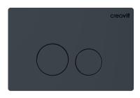 CREAVIT Кнопка для инсталляции TERRA АНТРАЦИТ