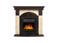 Портал Firelight Torre Classic камень слоновая кость, шпон венге