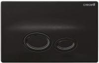 CREAVIT Кнопка для инсталляции DROP черная глянец