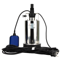 SGP-900, Насос дренажный JEMIX. Корпус нерж. сталь. Размер включений до 5 мм.