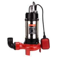 CUT-1100, 8м/265л/мин Насос ФЕКАЛЬНЫЙ со стандартным режущим НОЖОМ