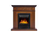 Портал Firelight Bianco Classic шпон орех