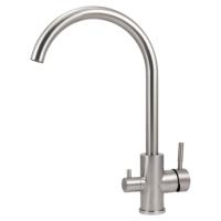 АБФ-3КР-1, СЕРЕБРО Кран 3 в 1 для питьевых систем