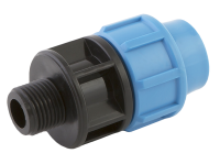 Муфта Джилекс ПНД переходная с наружной резьбой 25 х 1/2quot;