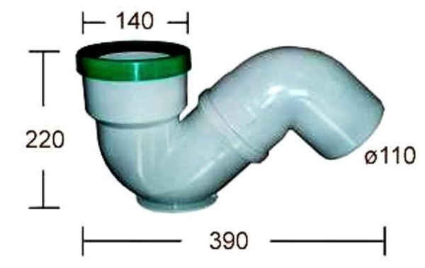 Сифон для чаши Генуя