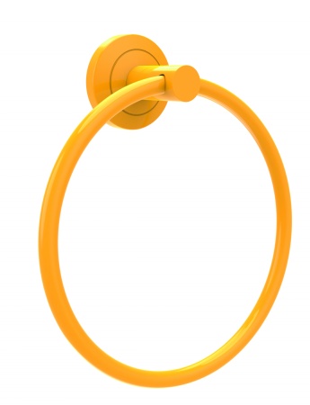 ROYALE/DUCKY Полотенцедержатель круглый ЖЕЛТЫЙ BR20210Y