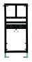 CREAVIT Инсталляция для раковины GLM100.01