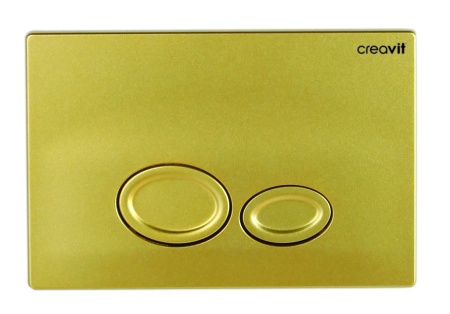 CREAVIT Кнопка для инсталляции DROP золото