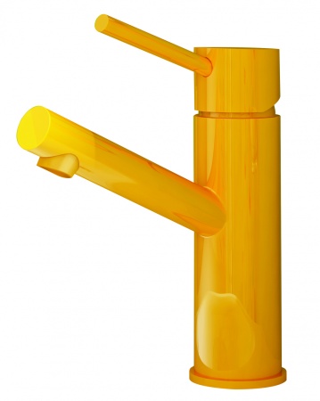 CREAVIT Смеситель для раковины FICUS ЖЕЛТЫЙ FC1198Y