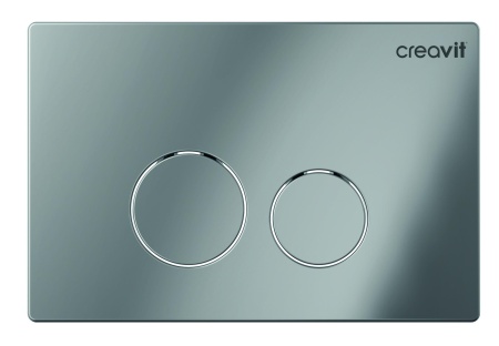 CREAVIT Кнопка для инсталляции TERRA хром глянец