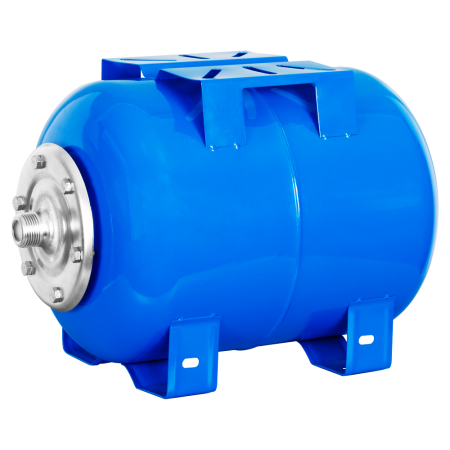 ГМ-24 Г, ГОЛУБОЙ Гидроаккумулятор АКВАБРАЙТ, 24 л горизонтальный. Паллета 42 шт.